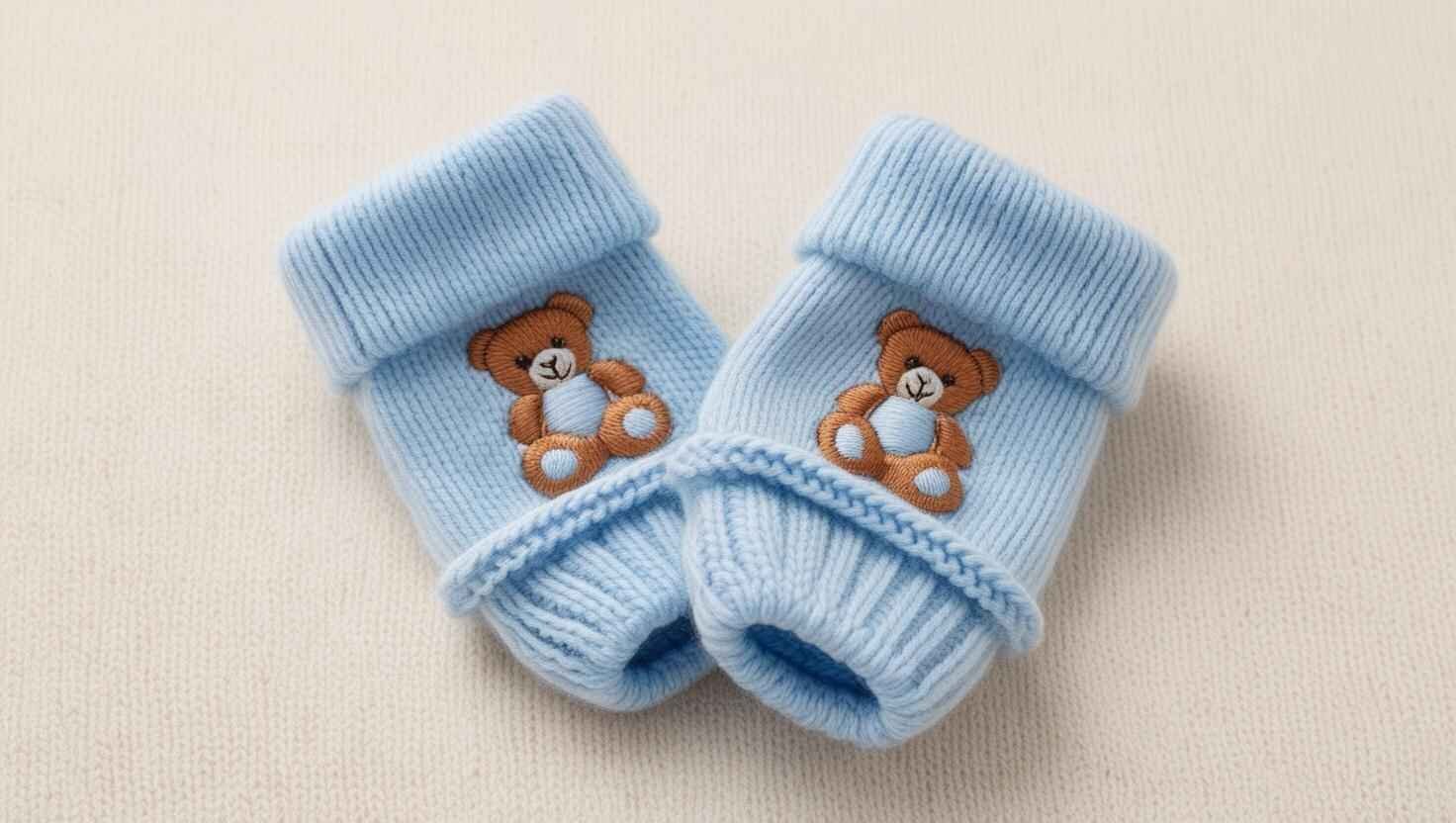 Baby no scratch mittens