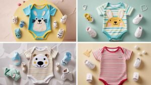 Organic baby onesies