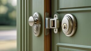 childproof lock exterior front door