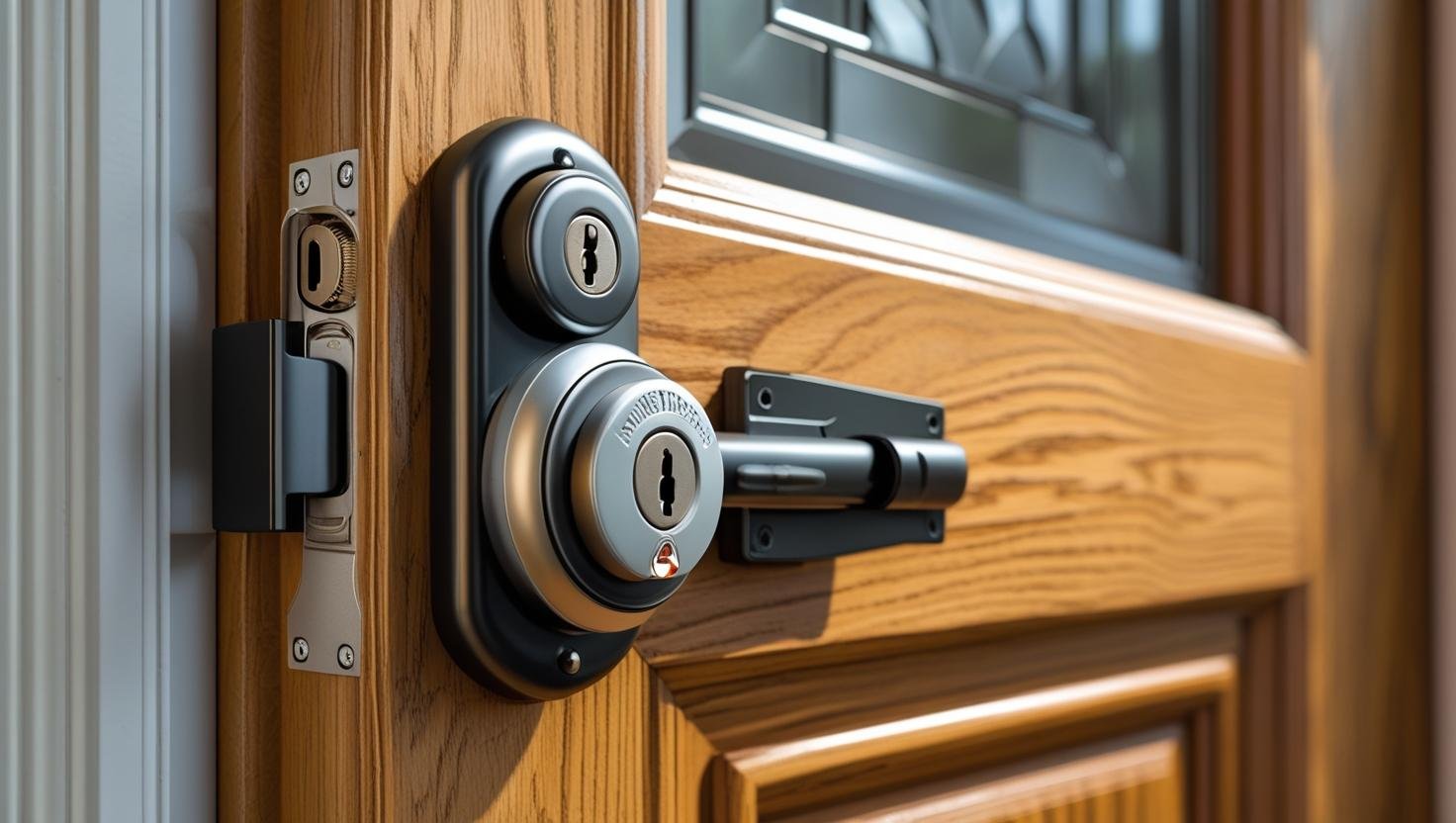 childproof lock exterior front door