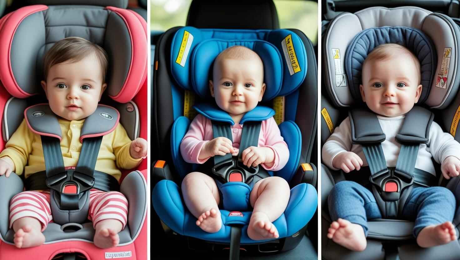 Baby in car seat